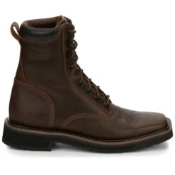 Justin Men's Pulley 8" Brown EH Soft Toe Boots - SE681 -Matisse Footwear shop xpj2xojzyjpvblbhgmpz 86747.1698970439