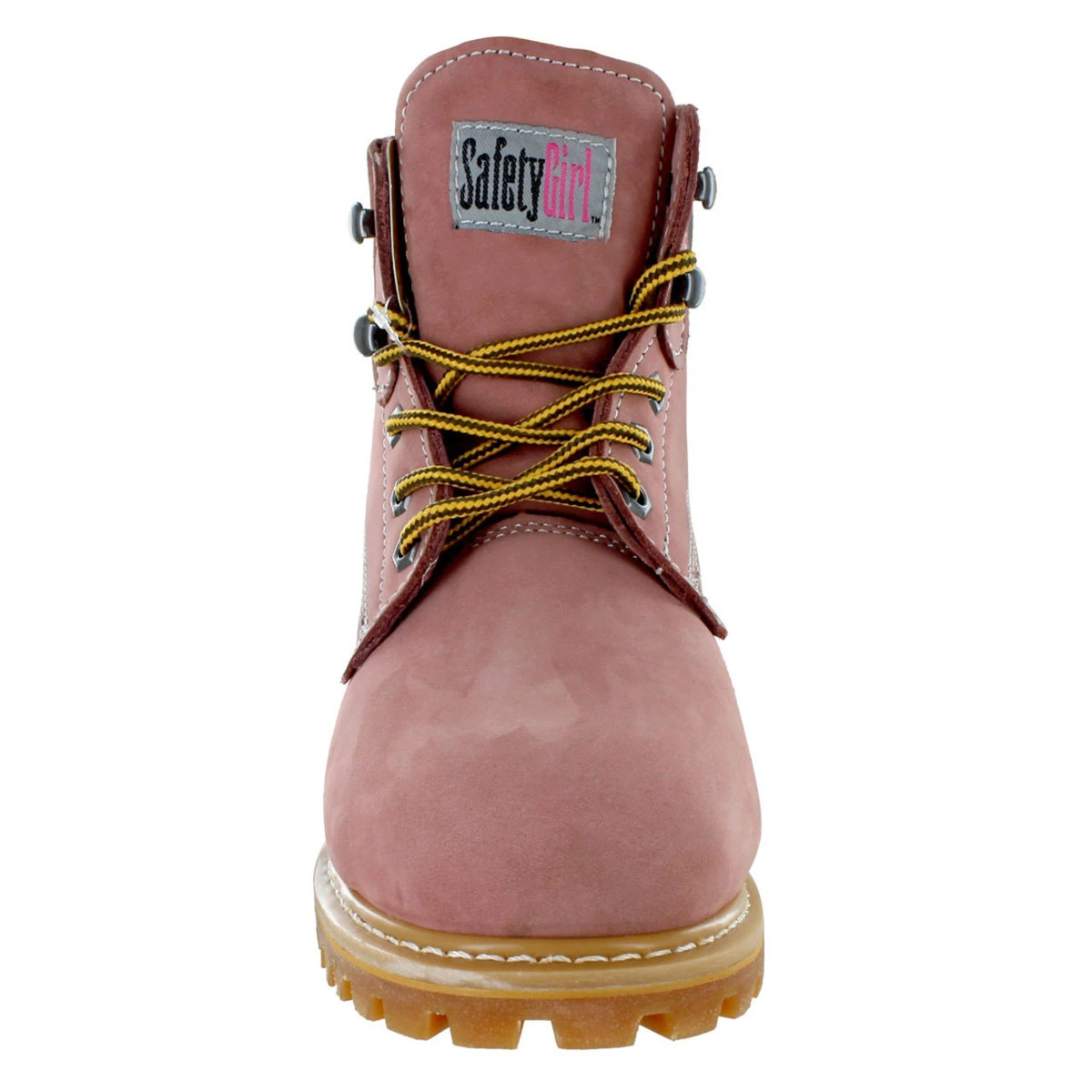 Safety Girl Steel Toe Work Boots - Light Pink 7 Safety Girl Steel Toe Work Boots - Light Pink - Image 5