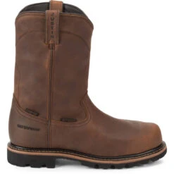 Justin Men's Pulley 10" Brown Waterproof EH MetGuard Composite Toe Boots - WK4630 -Matisse Footwear shop xt0eiapulnwswjsl3005 98083.1699598280