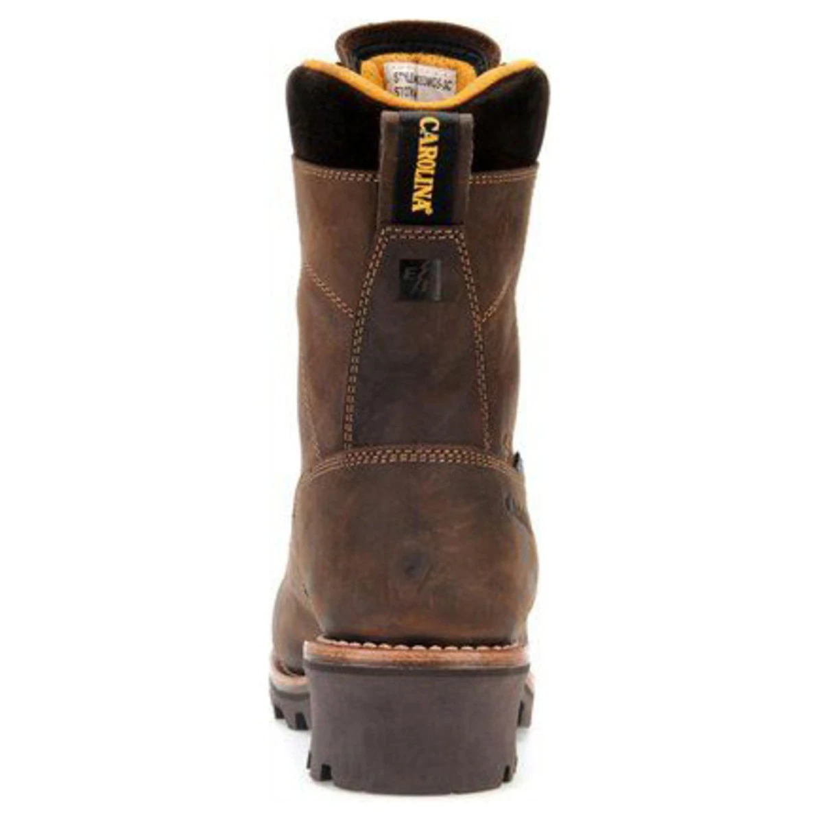 Carolina Men's 8" Waterproof Lace-To-Toe Logger Boots 6 Carolina Men's 8" Waterproof Lace-To-Toe Logger Boots - Image 4