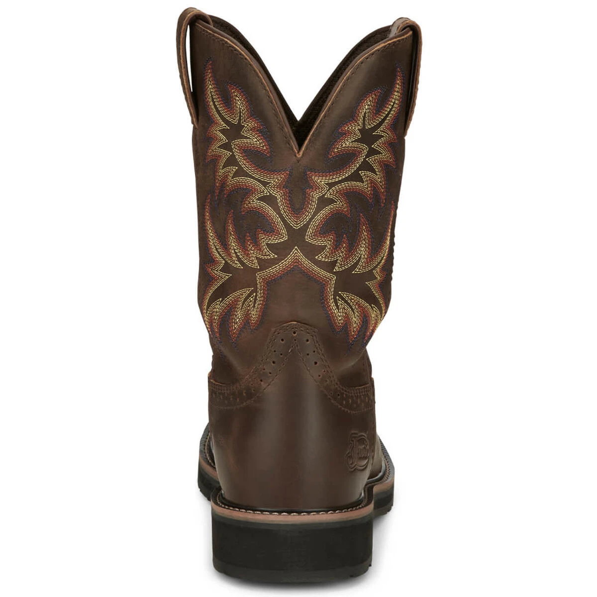 Justin Men's Driller 11" Brown Waterproof EH Soft Toe Boots - SE4689 7 Justin Men's Driller 11" Brown Waterproof EH Soft Toe Boots - SE4689 - Image 5